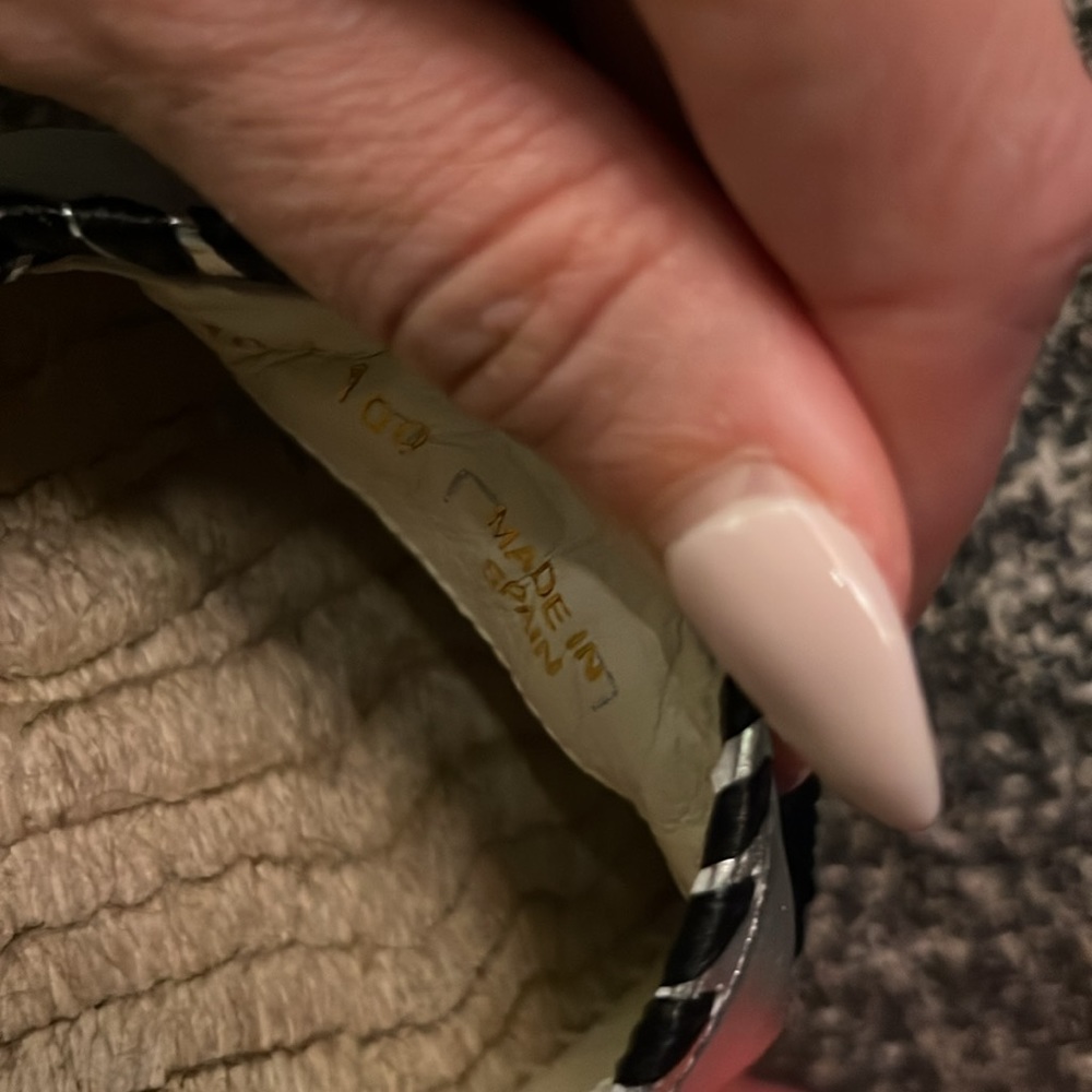 Gucci Espadrille Napa Silk Argento - Picture 3 of 4